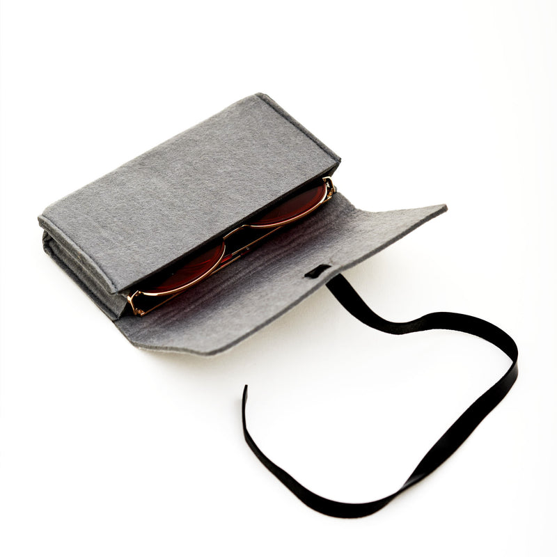 Original SOLFUL Ibiza sunglasses  durable hard cotton open case with black safety strap
